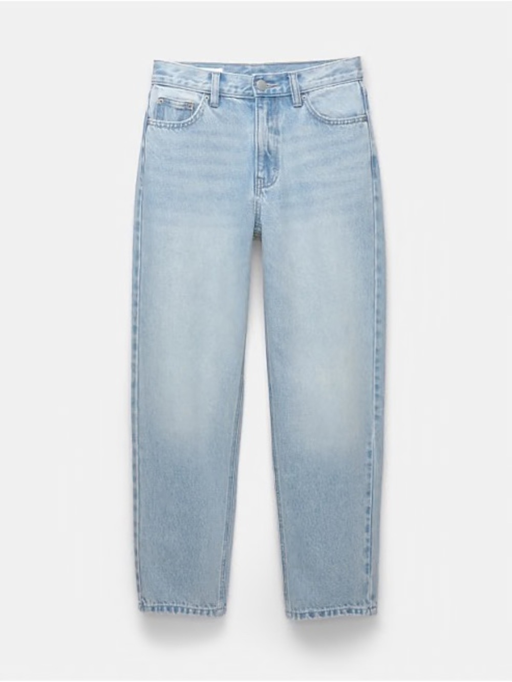 Pull&Bear Light Blue High-waist mom jeans